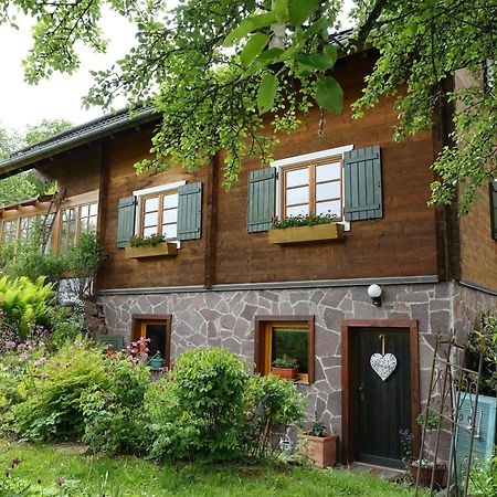 Blick In Den Garten Holzschlag Eksteriør bilde