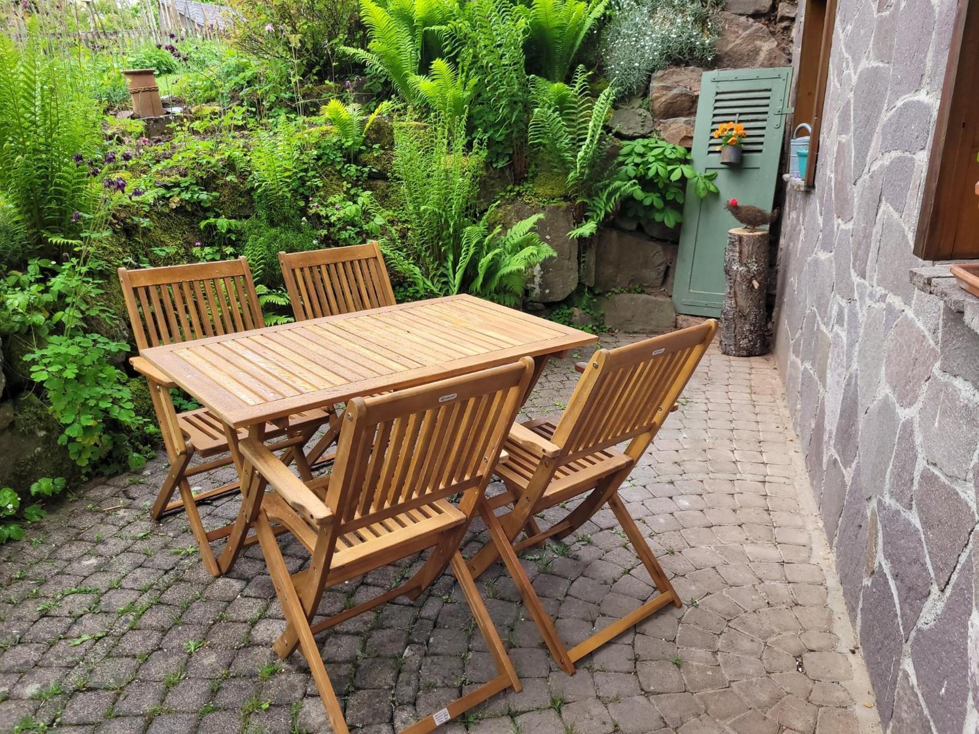 Blick In Den Garten Holzschlag Eksteriør bilde