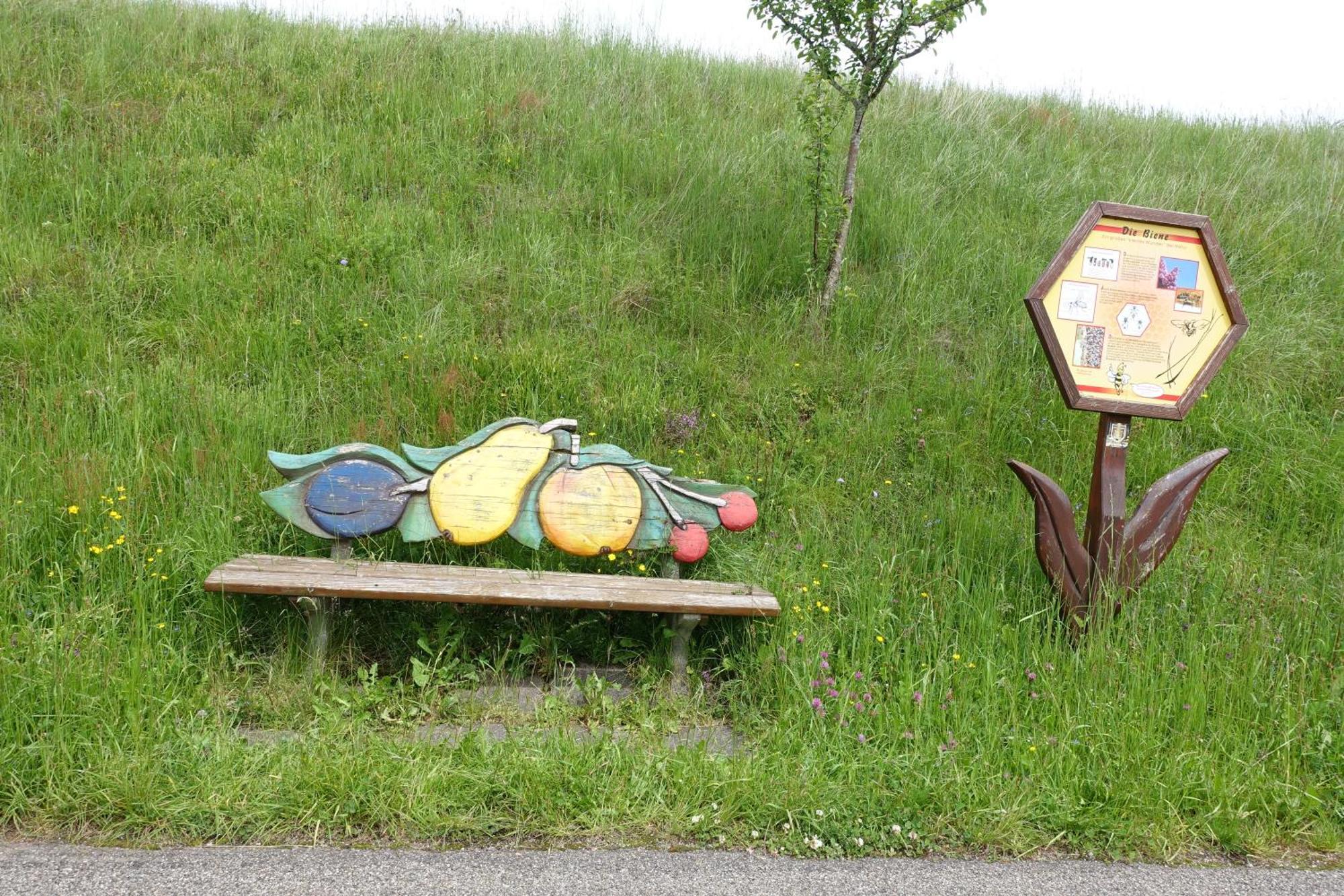 Blick In Den Garten Holzschlag Eksteriør bilde